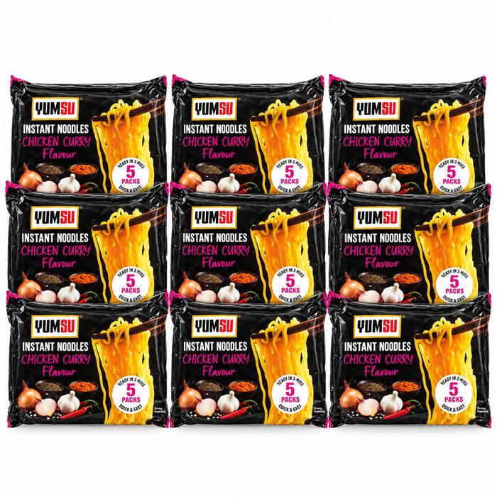 Yumsu Chicken Curry Instant Noodles 70g Assorted Packs Pasta, Rice & Noodles Yumsu 45 Packs