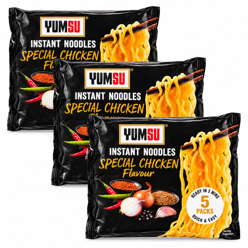 Yumsu Special Chicken Instant Noodles 70g Assorted Packs Pasta, Rice & Noodles Yumsu 15 Packs