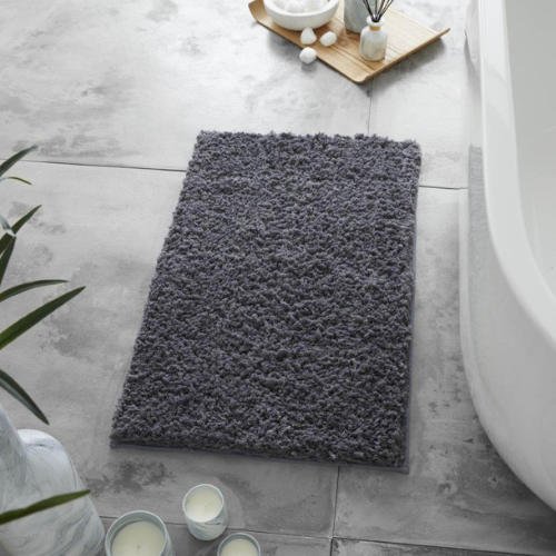 Zero Twist Cotton Bath Mat Set Assorted Colours Bathroom Accessories FabFinds