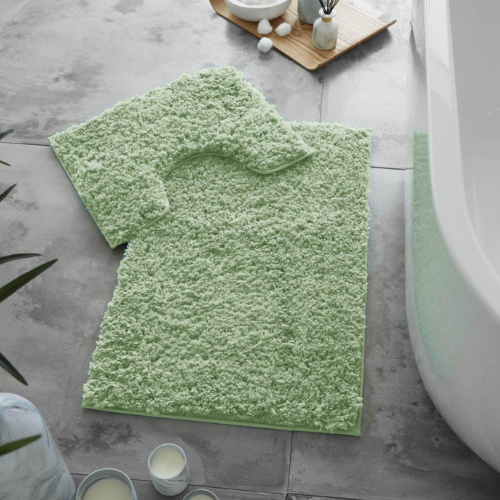 Zero Twist Cotton Bath Mat Set Assorted Colours