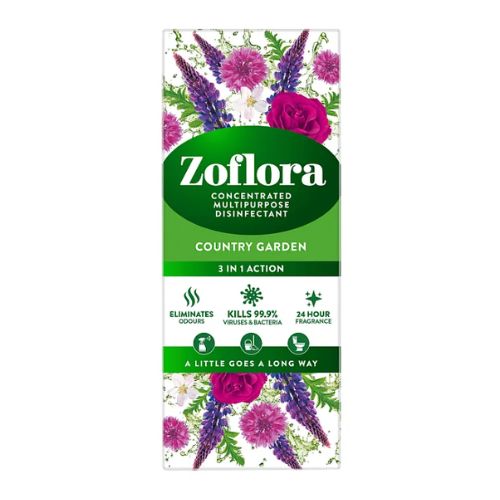 Zoflora Country Garden Multipurpose Concentrated Disinfectant 250ml Disinfectants Zoflora   