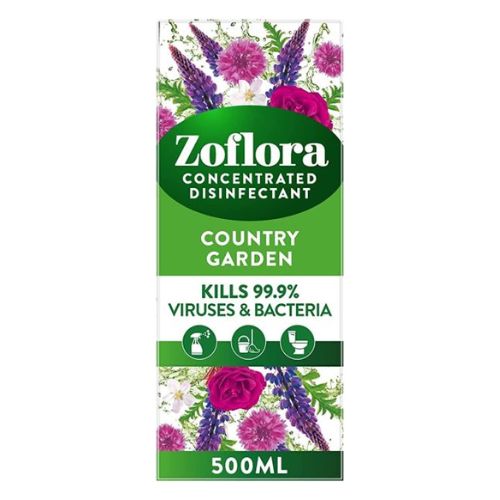 Zoflora Country Garden Multipurpose Concentrated Disinfectant 500ml Disinfectants Zoflora   