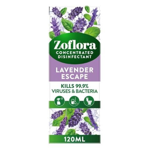 Zoflora Disinfectant Lavender Escape 120ml Disinfectants Zoflora   