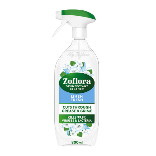 Zoflora Multipurpose Disinfectant Cleaner Linen Fresh (800ml) Multipurpose Cleaners Zoflora