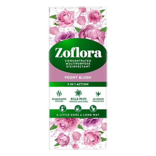 Zoflora Peony Blush Concentrated Disinfectant 500ml - FabFinds