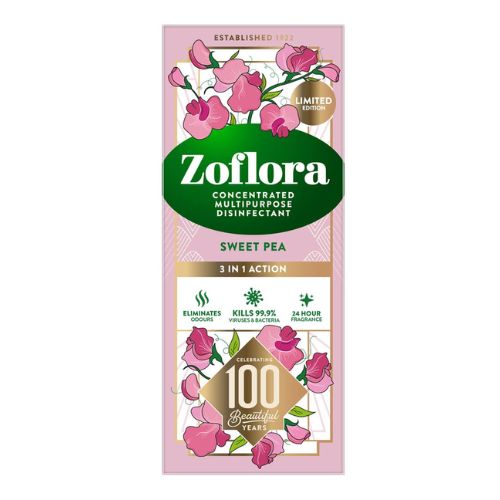 Zoflora Sweetpea Multipurpose Concentrated Disinfectant 500ml FabFinds