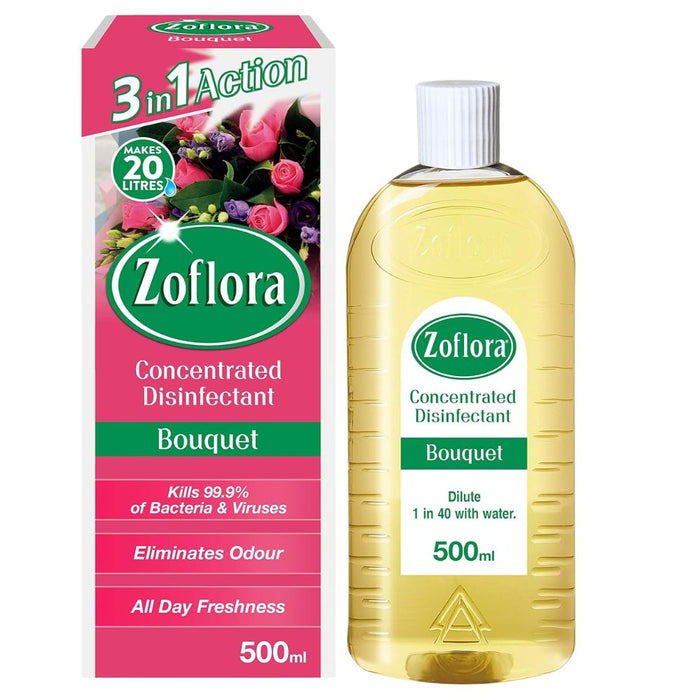 Zoflora Bouquet Disinfectant 500ml Assorted Packs Disinfectants Zoflora Pack of 1