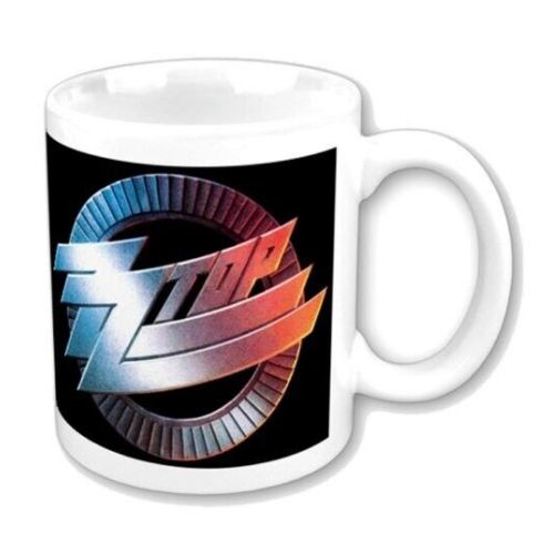 ZZ Top Band Circle Logo Boxed Mug Mugs kiwi publishing inc   