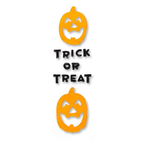 Trick Or Treat Pumpkin Window Gel Clings Halloween Decorations FabFinds   