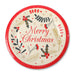 Holly and Berries Christmas Paper Plates 20 Pk Christmas Tableware FabFinds   