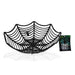 Halloween Cobweb Basket Assorted Colours Halloween Decorations FabFinds Black  