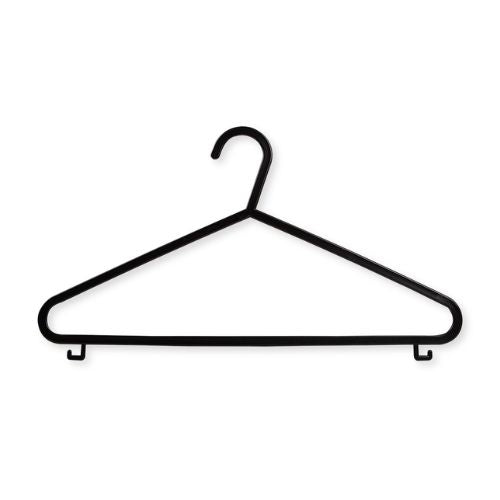 Black Plastic Hangers 10 Pack Hangers FabFinds   