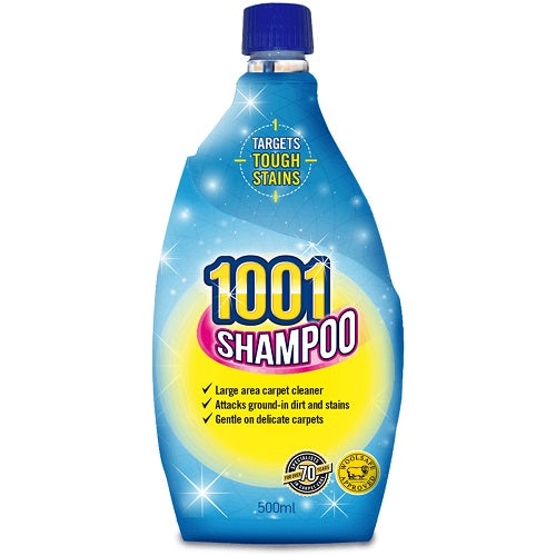 1001 Carpet and Upholstery Shampoo Cleaner 500ml Floor & Carpet Cleaners 1001   