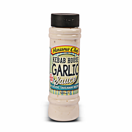 Havana Club Kebab House Garlic Sauce 500ml Table Sauces Havana Club   