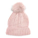 Girls Pom Pom Hat Assorted Colours Hats, Gloves & Scarves FabFinds Pink  