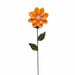 Metal Solar Flower Stake Light Assorted Colours Solar Lights Solar Energy Orange  