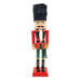 Nutcracker Soldier Christmas Ornament 31cm Assorted Styles Christmas Festive Decorations FabFinds Fluffy Top Hat  