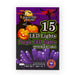 15 Purple LED Halloween Lights Halloween Decorations PMS   
