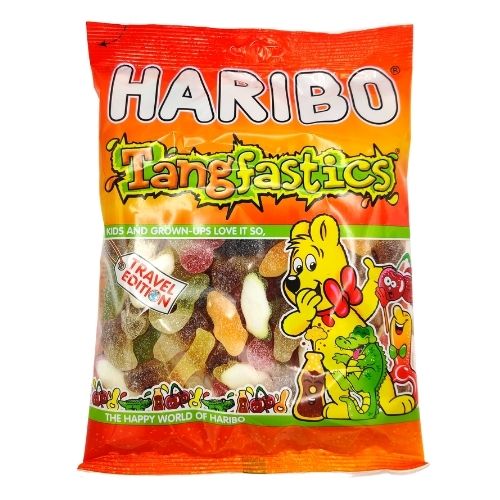 Haribo Tangfastics Sweets 450g Sweets, Mints & Chewing Gum Haribo   
