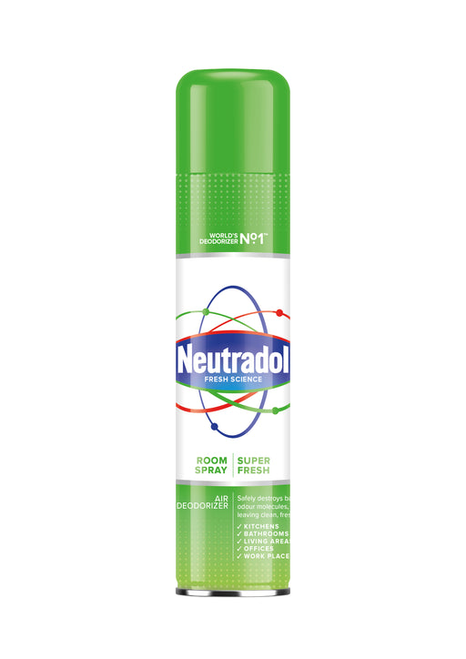 Neutradol Super Fresh Room Spray Air Freshener 300ml Air Fresheners & Re-fills Neutradol   