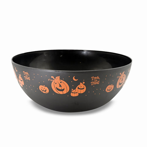 Halloween Trick Or Treat Bowl Assorted Colours Halloween Accessories FabFinds Black  