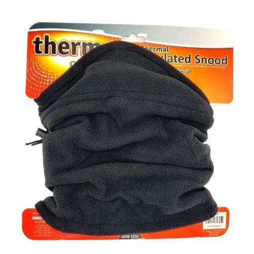 Men's Thermo Ultra Snood Assorted Colours Hats, Gloves & Scarves FabFinds Black  