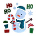 Gel Christmas Window Stickers Christmas Festive Decorations FabFinds Ho Ho Ho  
