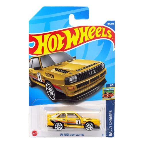 Hot Wheels Audi Toy Car Assorted Types Toys Hot Wheels '84 Audi Sport Quattro  