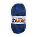 Blue & Navy Two Tone Chunky Knitting Yarn 200g Knitting Yarn & Wool FabFinds   