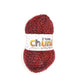 Burgundy Two Tone Chunky Knitting Yarn 200g Knitting Yarn & Wool FabFinds   