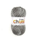 Grey Two Tone Chunky Knitting Yarn 200g Knitting Yarn & Wool FabFinds   