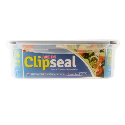 Castle Clipseal Click and Lock Food Storage Container 2.4L Kitchen Storage Castle   