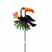 Tropical Bird Garden Stake Decoration Garden Decor FabFinds   