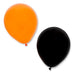 Orange and Black Halloween Balloons 24 Pk Halloween Decorations FabFinds   