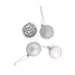 Shatterproof Christmas 50mm 24 Pack Baubles Christmas Baubles, Ornaments & Tinsel FabFinds Silver  