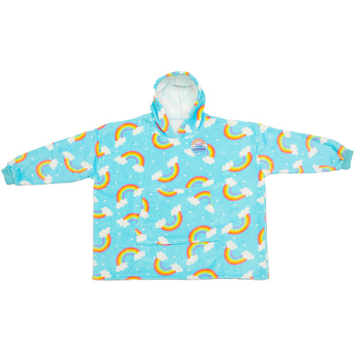 Kids Rainbow Soft 'n' Snug Plush Blanket Hoodie FabFinds