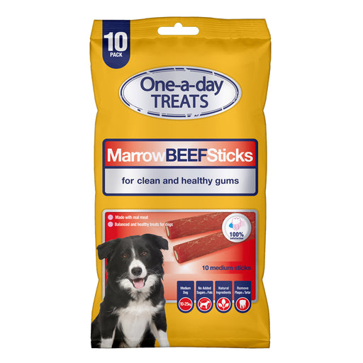 I Love My Pet One-A-Day Marrow Beef Sticks 10pk Christmas Gifts for Dogs I Love My Pet   