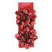 Christmas Giant Foil Gift Bows 2 Pack Assorted Colours Christmas Tags & Bows FabFinds Metallic Red  