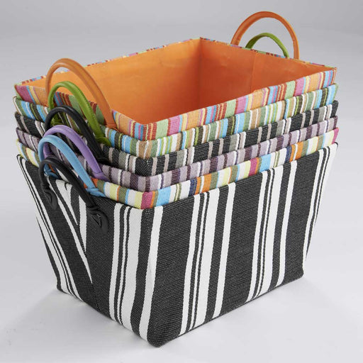 Jute Stackable Storage Basket Storage Baskets FabFinds   