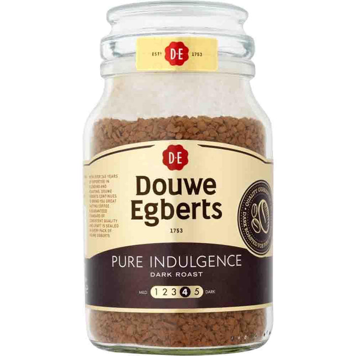 Douwe Egberts Pure Indulgence Dark Roast Instant Coffee 190g Coffee Douwe Egberts   