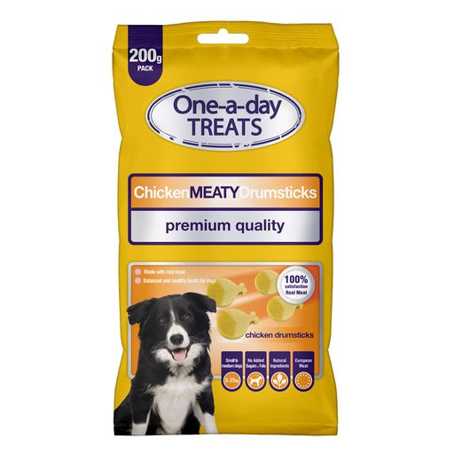 I Love My Pet One-A-Day Treats Chicken Meaty Drumsticks 200g Christmas Gifts for Dogs I Love My Pet   