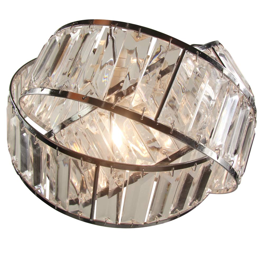 Crystal 3 Tier Interlocking Lamp Shade 30cm — FabFinds
