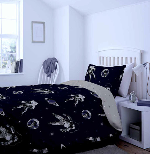 Kids' Space Print Duvet Set Duvet Sets FabFinds   