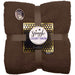 Snuggle Luxury Supersoft Chocolate Throw Throws & Blankets FabFinds   