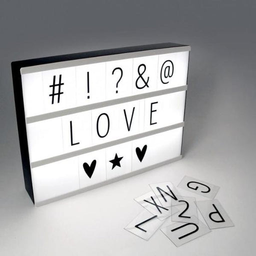 LED A4 Cinema Light Box Home Decoration FabFinds   