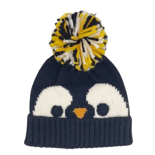 Boys Penguin Face Hat Hats, Gloves & Scarves FabFinds   