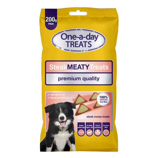 I Love My Pet One-A-Day Steak Meaty Dog Treats 200g Christmas Gifts for Dogs I Love My Pet   