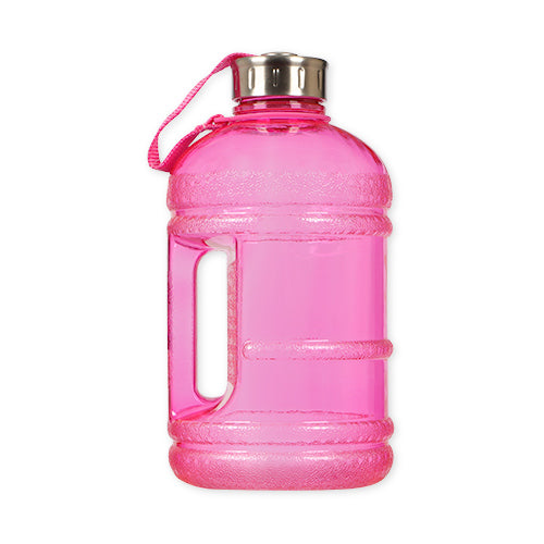 Jumbo Sports Bottle 1.8 Litre Assorted Colours Water Bottle FabFinds Pink  