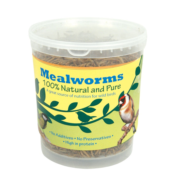 Mealworms Bird Feed Tub 400g Bird Food & Seeds FabFinds   