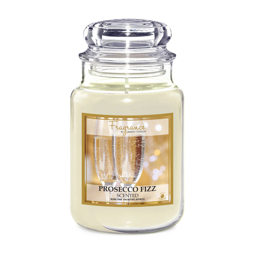Fragrance Prosecco Fizz Scented Jar Wax Candle 18oz Candles Liberty Candles   